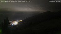 Archiv Foto Webcam Bad Hofgastein: Ausblick Haitzingalm 01:00