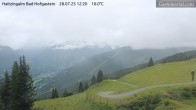 Archiv Foto Webcam Bad Hofgastein: Ausblick Haitzingalm 11:00