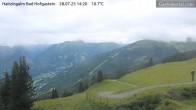Archiv Foto Webcam Bad Hofgastein: Ausblick Haitzingalm 13:00