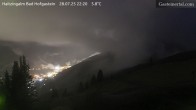 Archiv Foto Webcam Bad Hofgastein: Ausblick Haitzingalm 21:00