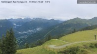 Archiv Foto Webcam Bad Hofgastein: Ausblick Haitzingalm 15:00