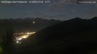 Archiv Foto Webcam Bad Hofgastein: Ausblick Haitzingalm 21:00