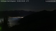 Archiv Foto Webcam Bad Hofgastein: Ausblick Haitzingalm 01:00