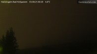 Archiv Foto Webcam Bad Hofgastein: Ausblick Haitzingalm 23:00