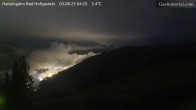 Archiv Foto Webcam Bad Hofgastein: Ausblick Haitzingalm 03:00