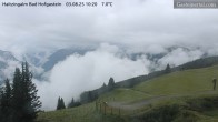 Archiv Foto Webcam Bad Hofgastein: Ausblick Haitzingalm 09:00