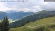 Archiv Foto Webcam Bad Hofgastein: Ausblick Haitzingalm 17:00