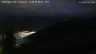 Archiv Foto Webcam Bad Hofgastein: Ausblick Haitzingalm 03:00