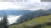Archiv Foto Webcam Bad Hofgastein: Ausblick Haitzingalm 07:00