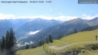 Archiv Foto Webcam Bad Hofgastein: Ausblick Haitzingalm 09:00
