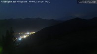 Archiv Foto Webcam Bad Hofgastein: Ausblick Haitzingalm 03:00
