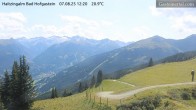 Archiv Foto Webcam Bad Hofgastein: Ausblick Haitzingalm 11:00