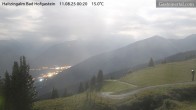 Archiv Foto Webcam Bad Hofgastein: Ausblick Haitzingalm 23:00