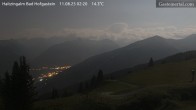 Archiv Foto Webcam Bad Hofgastein: Ausblick Haitzingalm 01:00