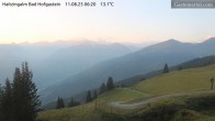 Archiv Foto Webcam Bad Hofgastein: Ausblick Haitzingalm 05:00