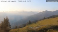 Archiv Foto Webcam Bad Hofgastein: Ausblick Haitzingalm 06:00
