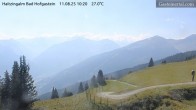 Archiv Foto Webcam Bad Hofgastein: Ausblick Haitzingalm 09:00