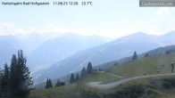 Archiv Foto Webcam Bad Hofgastein: Ausblick Haitzingalm 11:00