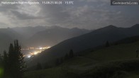 Archiv Foto Webcam Bad Hofgastein: Ausblick Haitzingalm 23:00