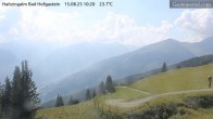 Archiv Foto Webcam Bad Hofgastein: Ausblick Haitzingalm 09:00