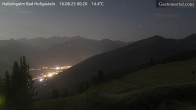 Archiv Foto Webcam Bad Hofgastein: Ausblick Haitzingalm 23:00