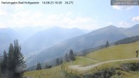 Archiv Foto Webcam Bad Hofgastein: Ausblick Haitzingalm 09:00