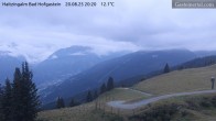 Archiv Foto Webcam Bad Hofgastein: Ausblick Haitzingalm 19:00