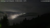 Archiv Foto Webcam Bad Hofgastein: Ausblick Haitzingalm 23:00