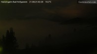 Archiv Foto Webcam Bad Hofgastein: Ausblick Haitzingalm 01:00