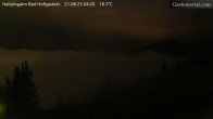 Archiv Foto Webcam Bad Hofgastein: Ausblick Haitzingalm 03:00