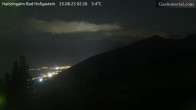 Archiv Foto Webcam Bad Hofgastein: Ausblick Haitzingalm 01:00