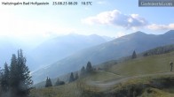 Archiv Foto Webcam Bad Hofgastein: Ausblick Haitzingalm 07:00