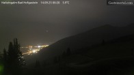 Archiv Foto Webcam Bad Hofgastein: Ausblick Haitzingalm 23:00