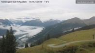 Archiv Foto Webcam Bad Hofgastein: Ausblick Haitzingalm 08:00