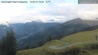 Archiv Foto Webcam Bad Hofgastein: Ausblick Haitzingalm 17:00