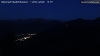 Archived image Webcam Haitzingalm View - Bad Hofgastein 19:00