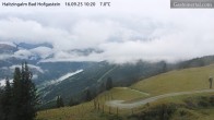 Archiv Foto Webcam Bad Hofgastein: Ausblick Haitzingalm 09:00