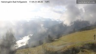 Archiv Foto Webcam Bad Hofgastein: Ausblick Haitzingalm 07:00