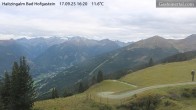 Archiv Foto Webcam Bad Hofgastein: Ausblick Haitzingalm 15:00
