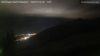 Archiv Foto Webcam Bad Hofgastein: Ausblick Haitzingalm 01:00