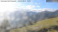 Archiv Foto Webcam Bad Hofgastein: Ausblick Haitzingalm 07:00