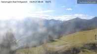 Archiv Foto Webcam Bad Hofgastein: Ausblick Haitzingalm 08:00