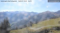 Archiv Foto Webcam Bad Hofgastein: Ausblick Haitzingalm 09:00