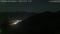Archiv Foto Webcam Bad Hofgastein: Ausblick Haitzingalm 01:00