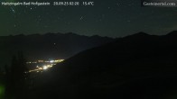 Archiv Foto Webcam Bad Hofgastein: Ausblick Haitzingalm 01:00