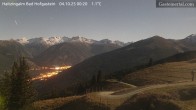 Archiv Foto Webcam Bad Hofgastein: Ausblick Haitzingalm 23:00