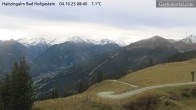 Archiv Foto Webcam Bad Hofgastein: Ausblick Haitzingalm 08:00