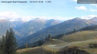 Archiv Foto Webcam Bad Hofgastein: Ausblick Haitzingalm 15:00