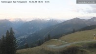 Archiv Foto Webcam Bad Hofgastein: Ausblick Haitzingalm 17:00