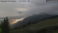 Archiv Foto Webcam Bad Hofgastein: Ausblick Haitzingalm 18:00